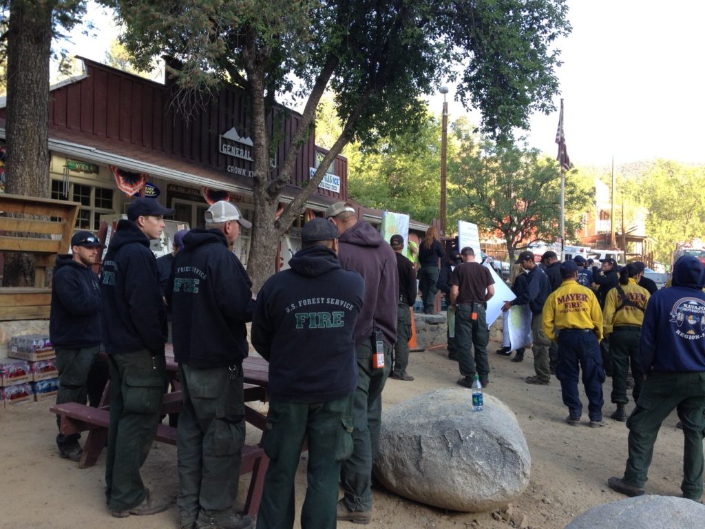 5-15-12 Gladiator Fire Morning Briefing Crown King