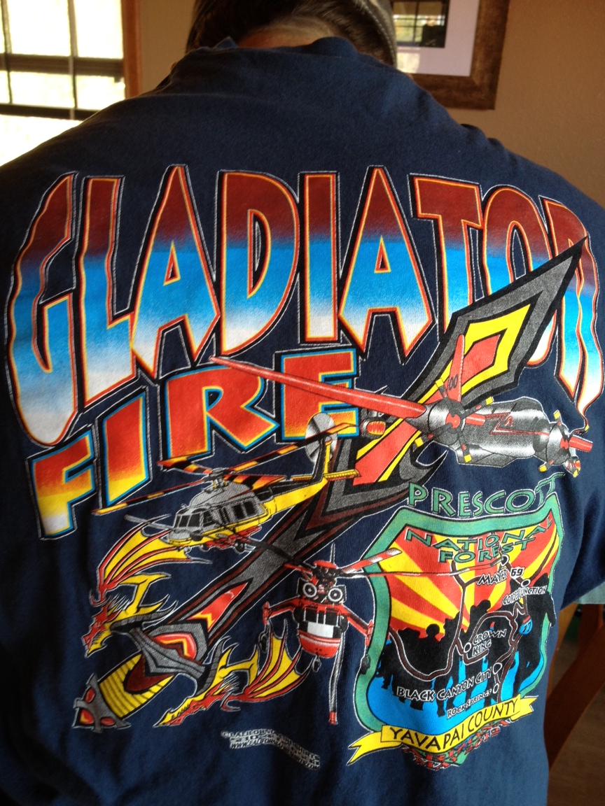Gladiator Fire Shirts